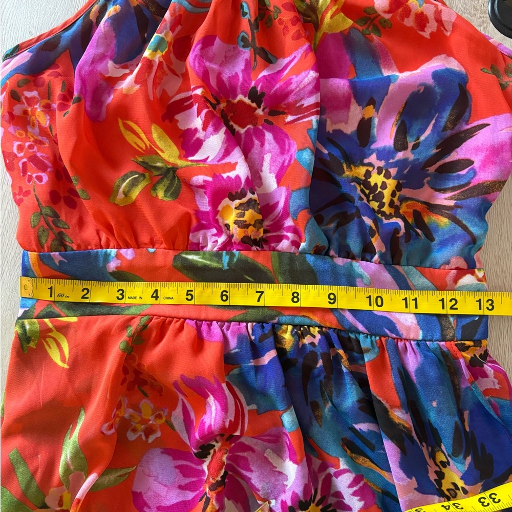 Bisou Bisou Floral High Low Sundress - Picture 6 of 7